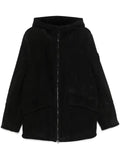 Stone Island hooded suede jacket