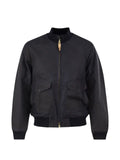 Ceccarelli waxed cotton bomber jacket