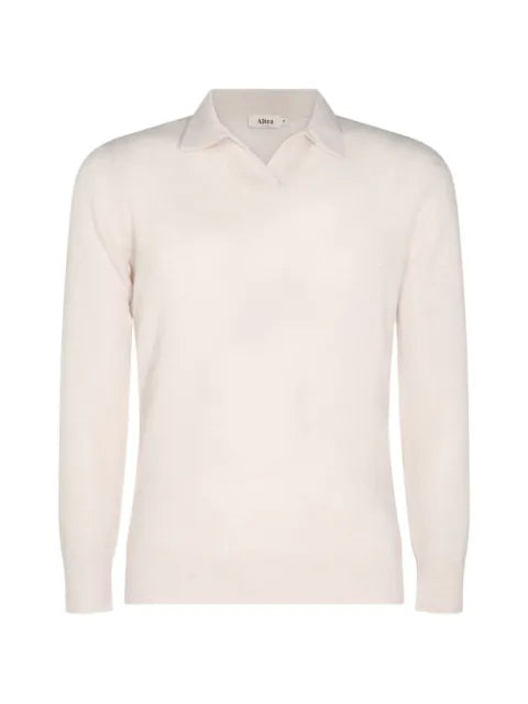 Altea spread-collar knitted sweater
